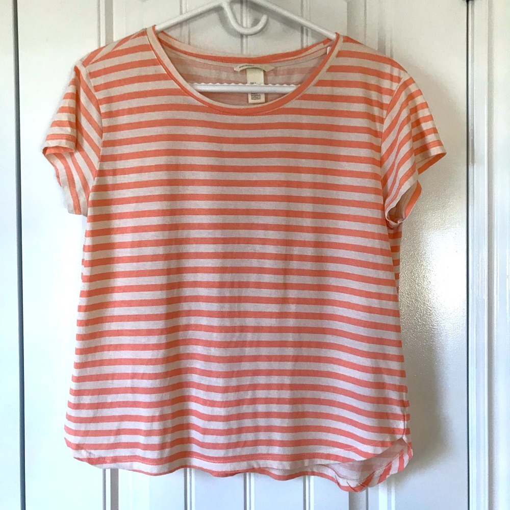 H&M Striped T-Shirt Size Small